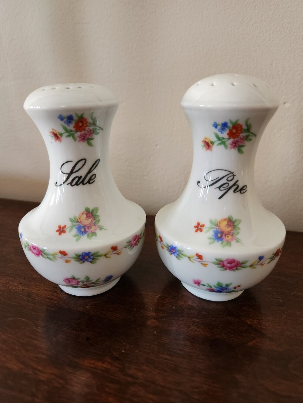 Italian Salt and Pepper Shakers